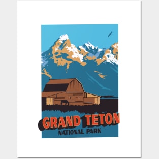 Grand Teton National Park Apparel Posters and Art
